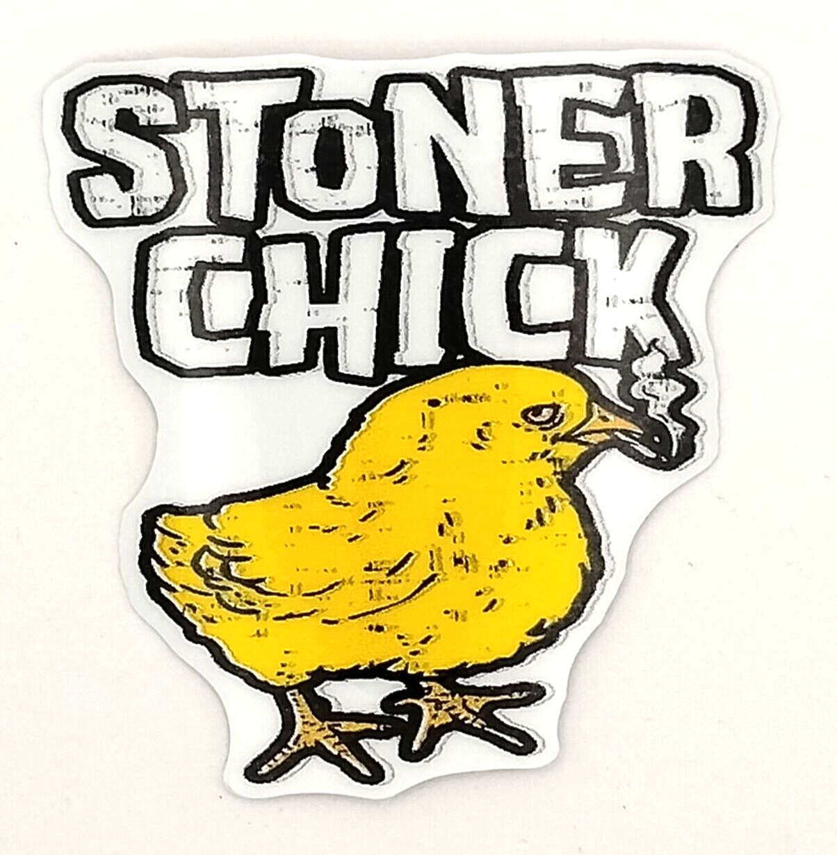 Stoner Chick Cannabis Sticker UV Safe Weed Sticker Marijuana Ganja 420 Sticker
