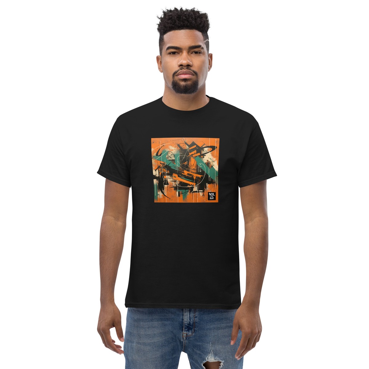 SoL Urban Fusion Men's Graffiti Tee Vibrant Streetwear