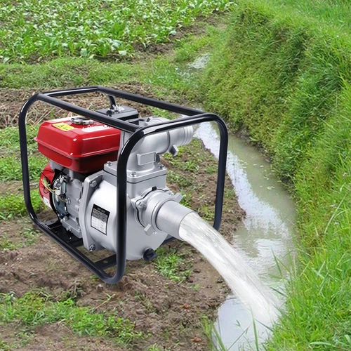 7.5HP 3" Water Semi Trash Pump High Pressure for Drainage Garden Irrigation Pump