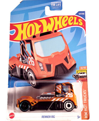 Hot Wheels Rennen Rig Orange 127/250 2022 HW Hot Trucks 10/10