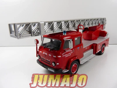 CPF125 Camion 1/43 Hachette IXO Pompiers : SAVIEM S7 Echelle pivotante 30m Metz