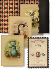 Mark Ryden Micro Portfolio 4 Limited Edition Print Set 2004