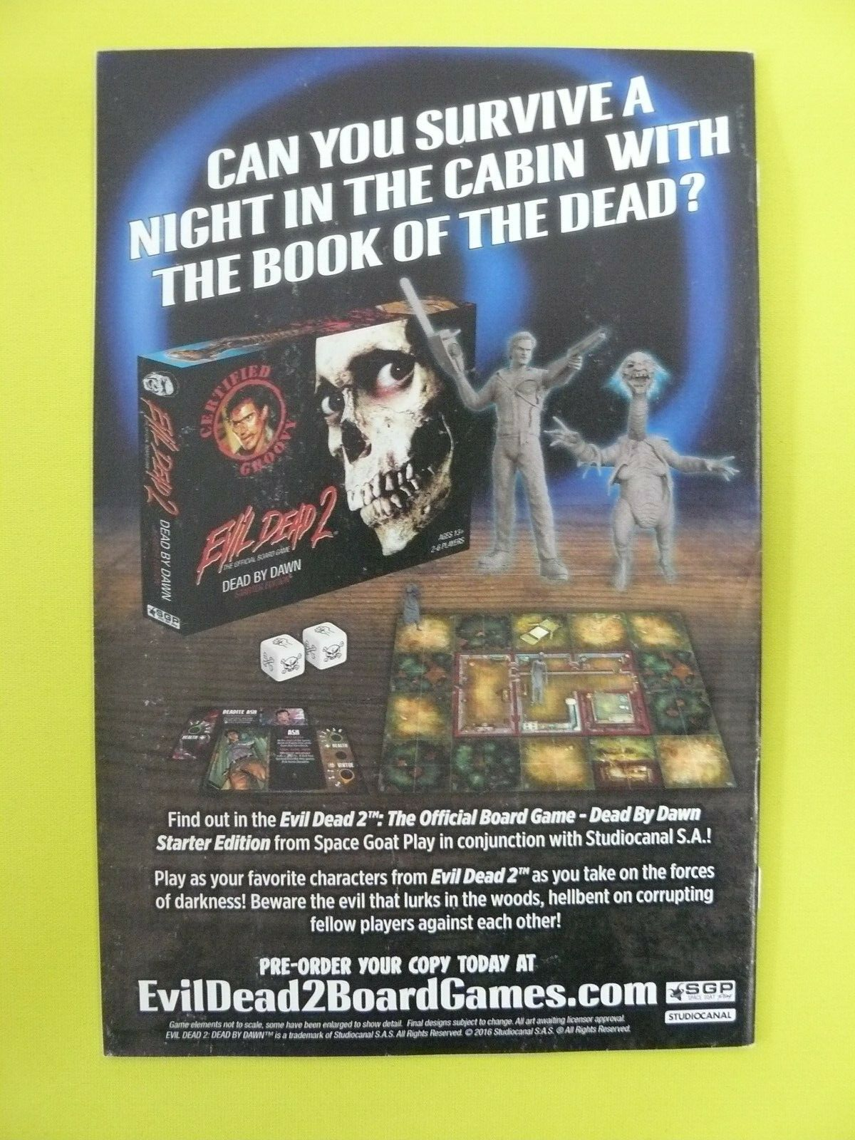 Evil Dead 2 Merry Deadite X-Mas #0 - Ash saves X-Mas - VF - Space Goat |  eBay