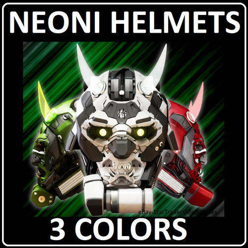 Star Citizen - Casque NEONI HELMET Tengubi Jami Onna - 3 Couleurs - Neuf Sous Blister