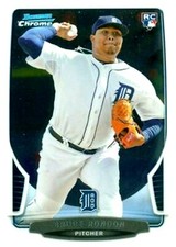 2013 Bowman Chrome #192 Bruce Rondon RC Detroit Tigers