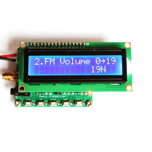 FM102 88~108MHz DDS FM Stereo Transmitter FM Signal Generator Meter - Picture 2 of 3