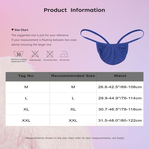 Mens G String Thong Jockstrap Pouch Panties Micro Bikini T-back Briefs Underwear - Bild 18 von 58