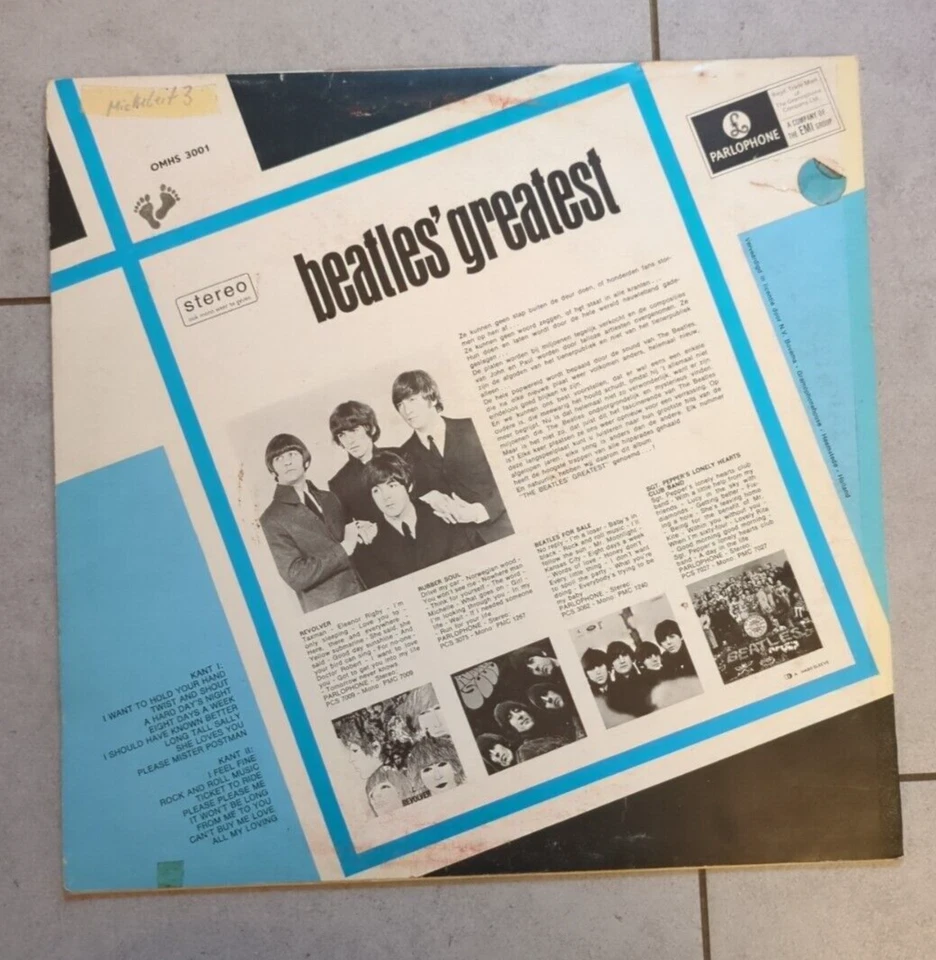 The Beatles   Beatles Greatest   Vinyl LP Schallplatte  NL  1975  Reissue  VG/EX - Bild 2 von 4