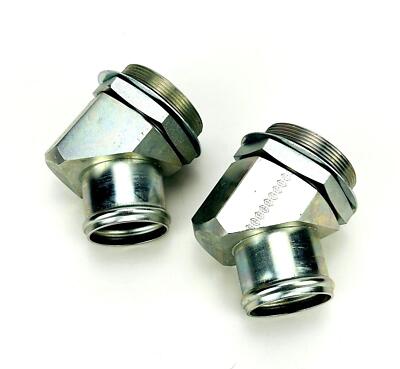 Elbow 45 DEG 4603-32-32 NWO Beaded Hose Fitting 2'' Hose X 2'' Male ORB Lot of 2