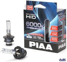 Piaa Hl604 Stock Replacement Hid Headlights Bulb D4rd4s Common Use 6000k 3200lm