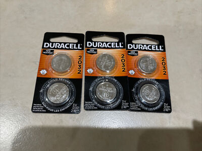 Total 8 (4 Pkgs of 2) New Duracell Lithium Medical Battery, 3V, Best before 2032