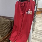 disney red Sweat Pants Sz 3X Drawstring Elastic Waist — photo 2