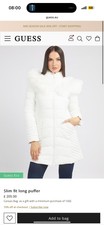 Puffer Jacket Womens Guess