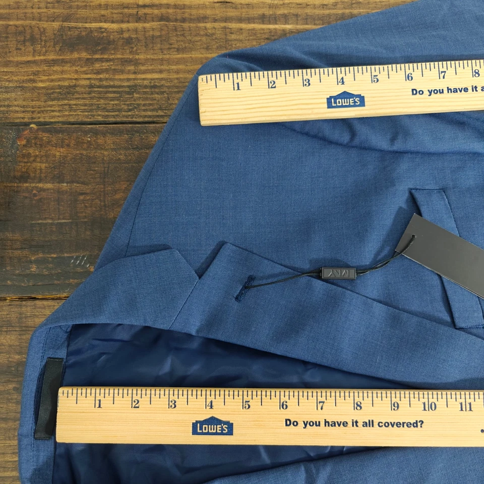 Blazer Marc Anthony New York masculino casaco esportivo dois botões CASSELMAN azul marinho 44L - Imagem 4 de 4