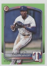 2025 Bowman Prospects Neon Green 323/399 Sebastian Walcott #BP-133 1e8e
