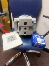 Polaroid Macro 5 SLR-1200 Instant Film Tested Works With Case, Manual And Film