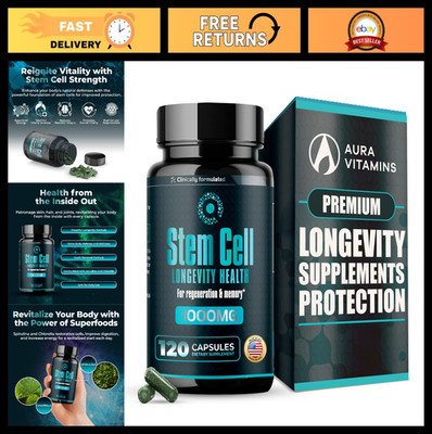 Premium Stem Cell Supplements 1000mg - Boost Immunity, Joint Support, Anti-Aging