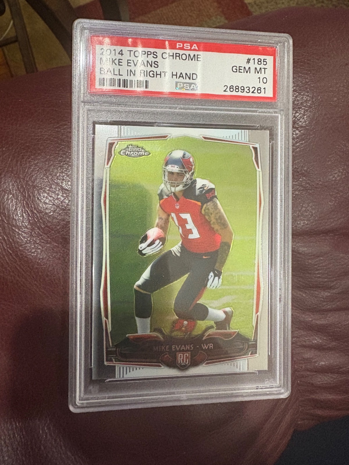 Mike Evans 2014 Topps Chrome #185 PSA 10 Rookie Card