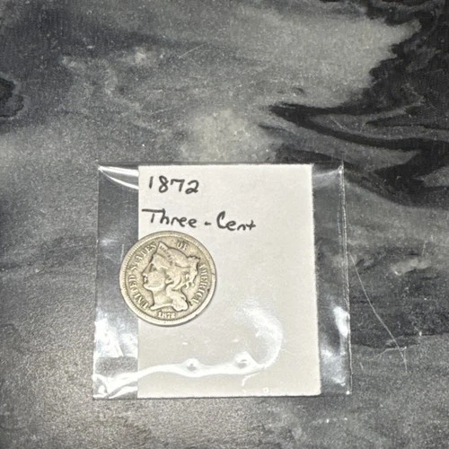 1872-P Three Cent Nickel — photo from another recent sale