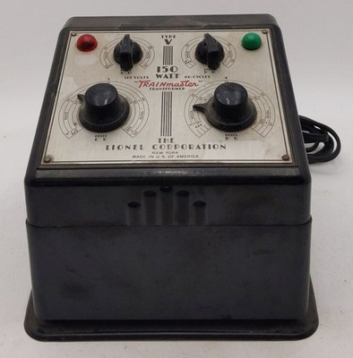 Lionel V 150 Watt Vintage O 4 Train Transformer