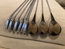 Walter Hagen Ultradyne II Laminated Maple Woods 1 4 5 Iron Set - RH Steel