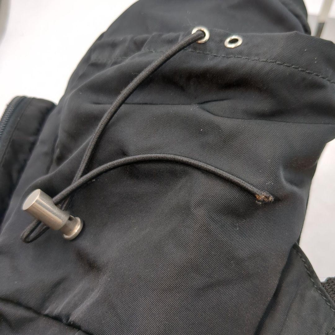 PRADA mini backpack backpack triangle logo nylon … - image 8