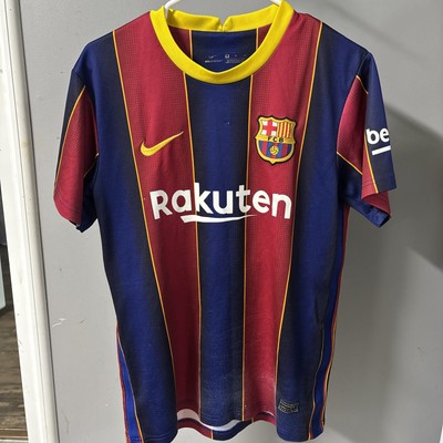 BARCELONA Jersey SIZE M SHIRT SOCCER NIKE 2020 2021 HOME FOOTBALL