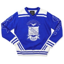 Phi Beta Sigma M5 V-neck Sweater Royal Blue