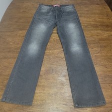 Levis 514 Slim Straight Boys Reg 14 27x27 Denim Black Dark Wash Jeans
