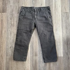 Eddie Bauer Insulated Pants Specially Dyed Gray Men’s Size 42X30 (28)