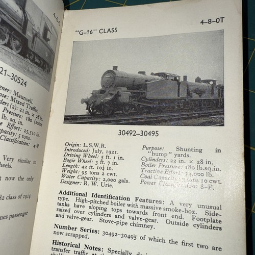 1955 The Observer's Book of Railway Locomotives of Britain - Picture 11 of 12
