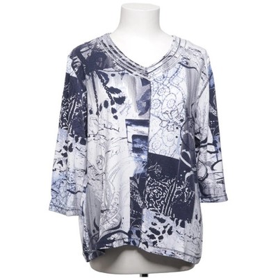 Beka, Top, Größe: 44, Blau/Weiß/Mehrfarbig, Damen #sgS