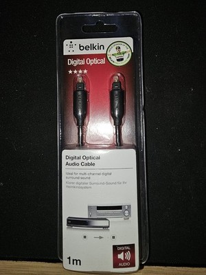 Belkin Digital Koaxial Audio Kabel 1 Meter schwarz versiegelt