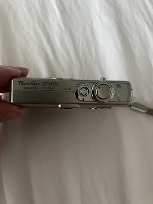Canon PowerShot DIGITAL ELPH SD400 5.0MP 3x Zoom Silver Compact