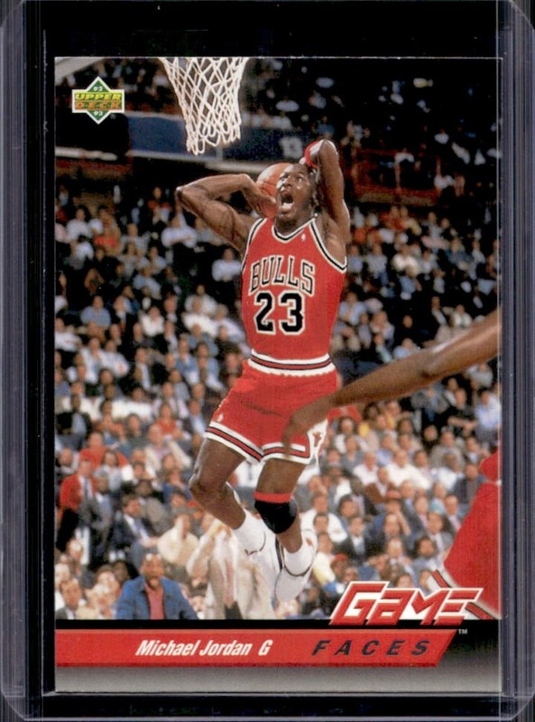 1992-93 Upper Deck Michael Jordan Game Faces #488 Bulls