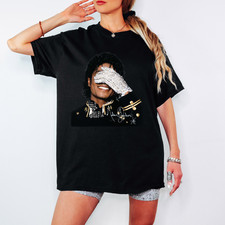 Michael Jackson Glove T-Shirt King of Pop Graphic Unisex Cotton Tee