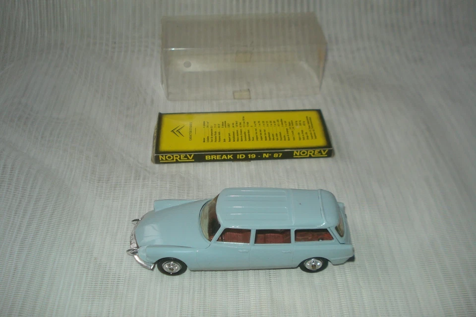 NOREV n°87 : Citroën Break ID 19 grise - 1/43 - boîte d'origine - Photo 4/4