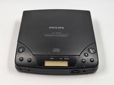 Philips AZ 6821 CD Player Not Working For Parts Black