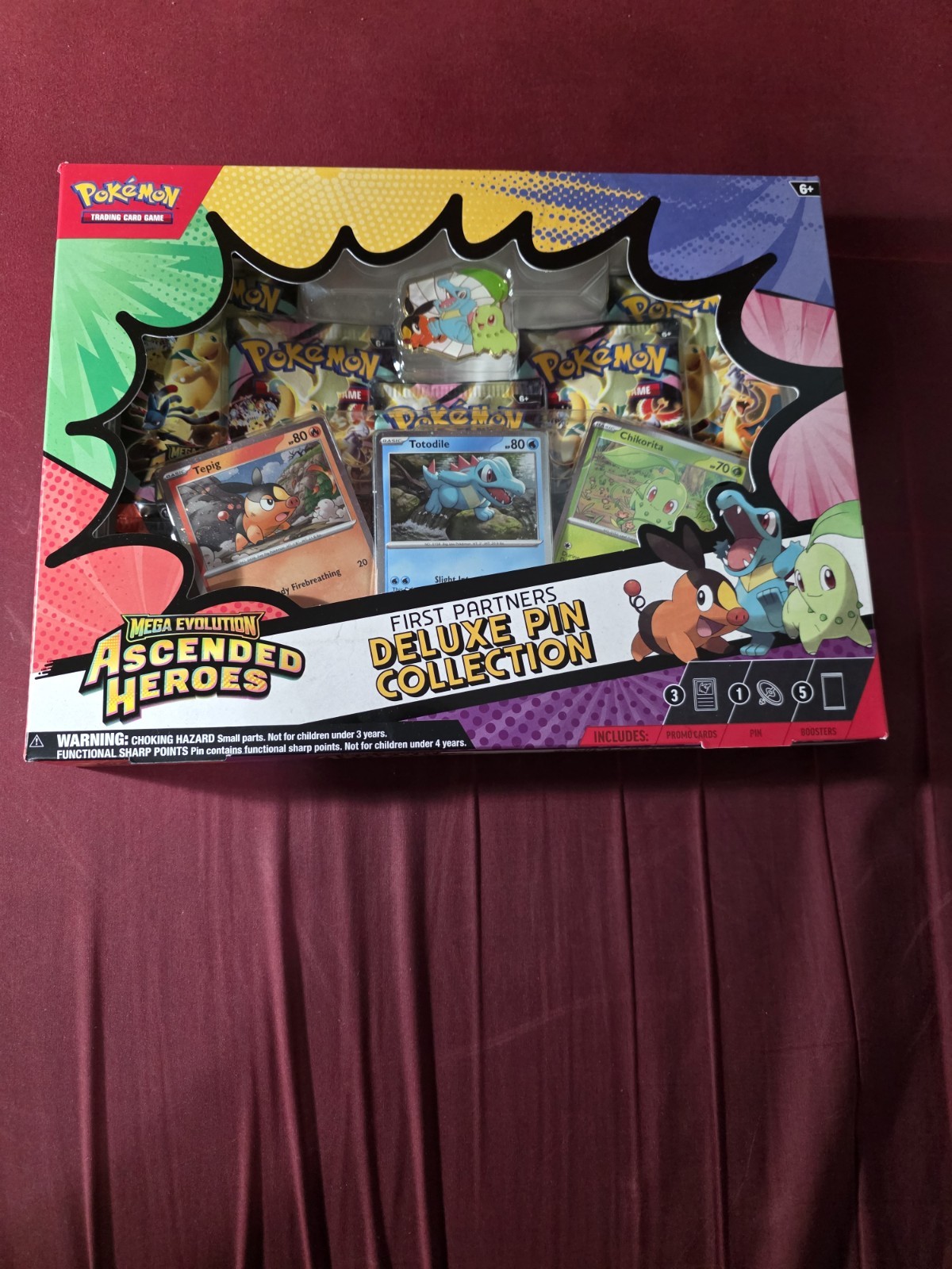 Pokemon TCG First Partner Deluxe Pin Collection
