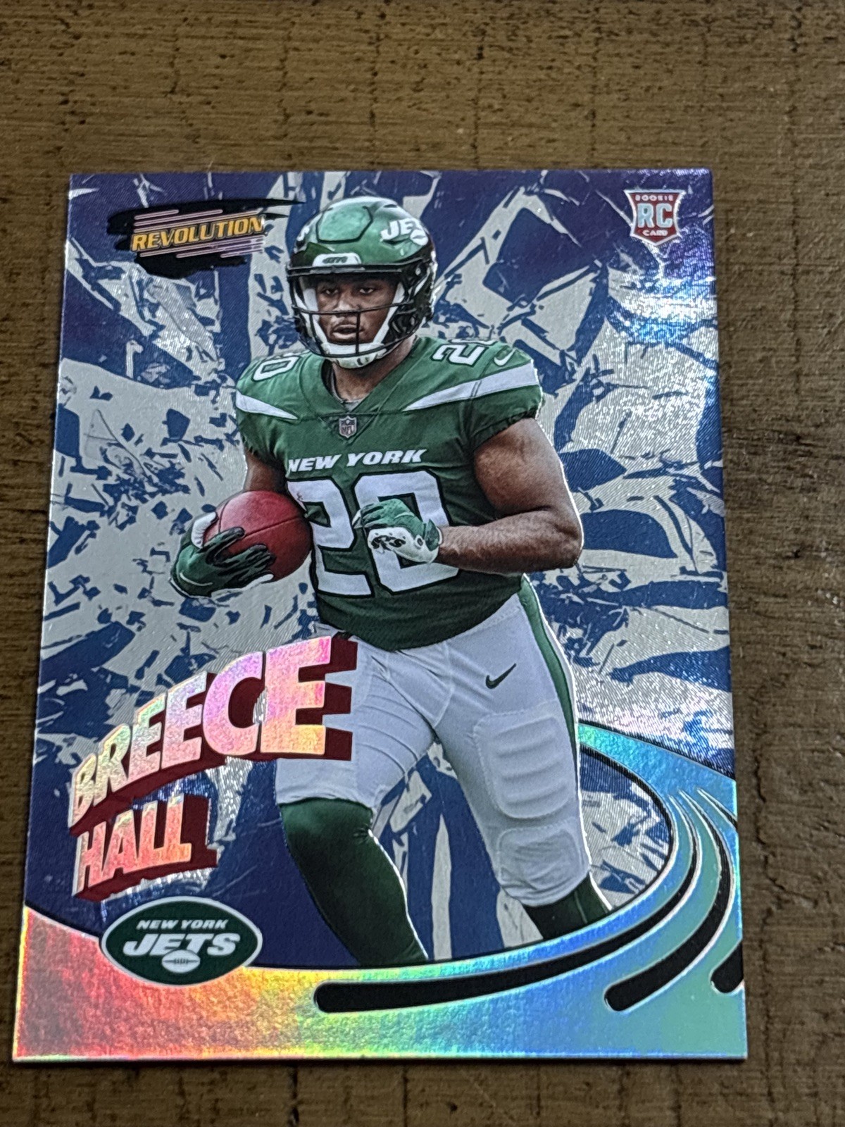 Breece Hall- 2022 Panini Zenith Football Revolution #PR-22 Rookie RC