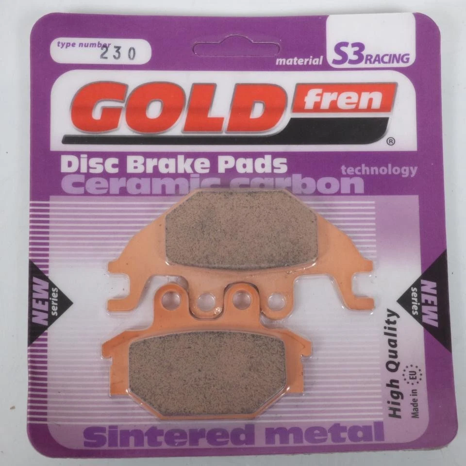 Plaquette de frein Gold Fren pour Moto Sym 125 Sb Wolf Ni 2011 à 2015 ARD Neuf - Photo 1/3