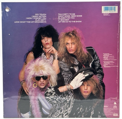 Poison – LOOK What The Cat Dragged Vinyl LP Capitol 1rst Press