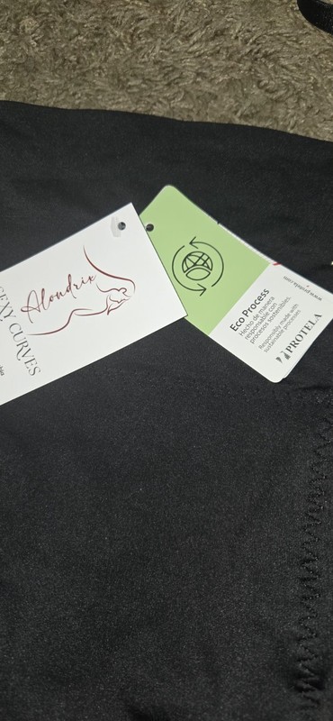 alondrix sexy curves shapewear black 2xl, adjustable/removable straps