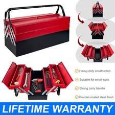 Large 3 Tier 5 Tray Heavy Duty Professional METAL Storage Cantilever Tool Boxes