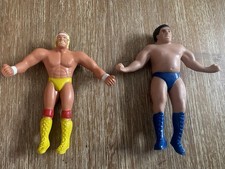 Titan Sports LJN Wrestling Figure Lot ‘80s Hulk Hogan Andre The Giant 4” Small