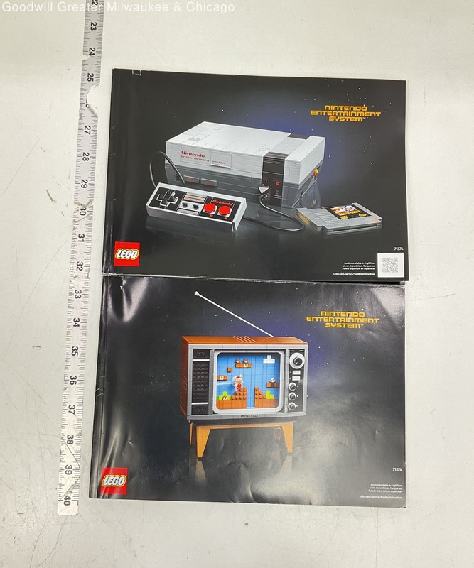 LEGO Nintendo Entertainment System (#71374) Console Instruction Booklet Only