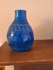 Bitossi Rimini Blue Lamp Base By Aldo Londi