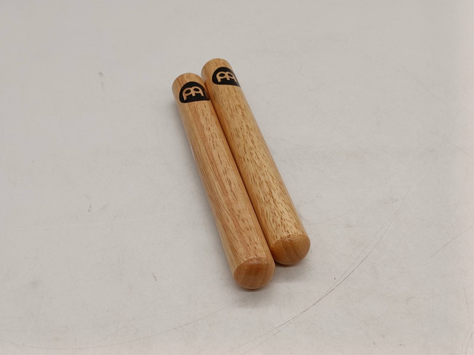 Meinl Percussion wood claves classic 1 pair cylindrical cutting sound oak CL1HW