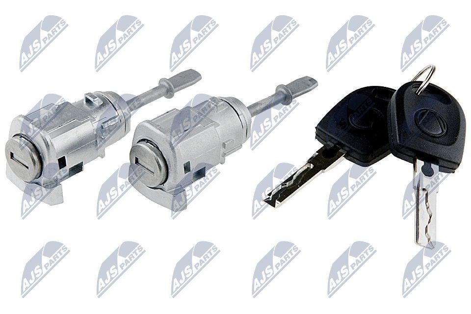 Set serrature completo Sx con chiave EZC-VW-043 NTY per VW PASSAT B5 LUPO I - Immagine 4