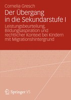 Cornelia Gresch | Der ÜBergang In Die Sekundarstufe I | Taschenbuch | Deutsch